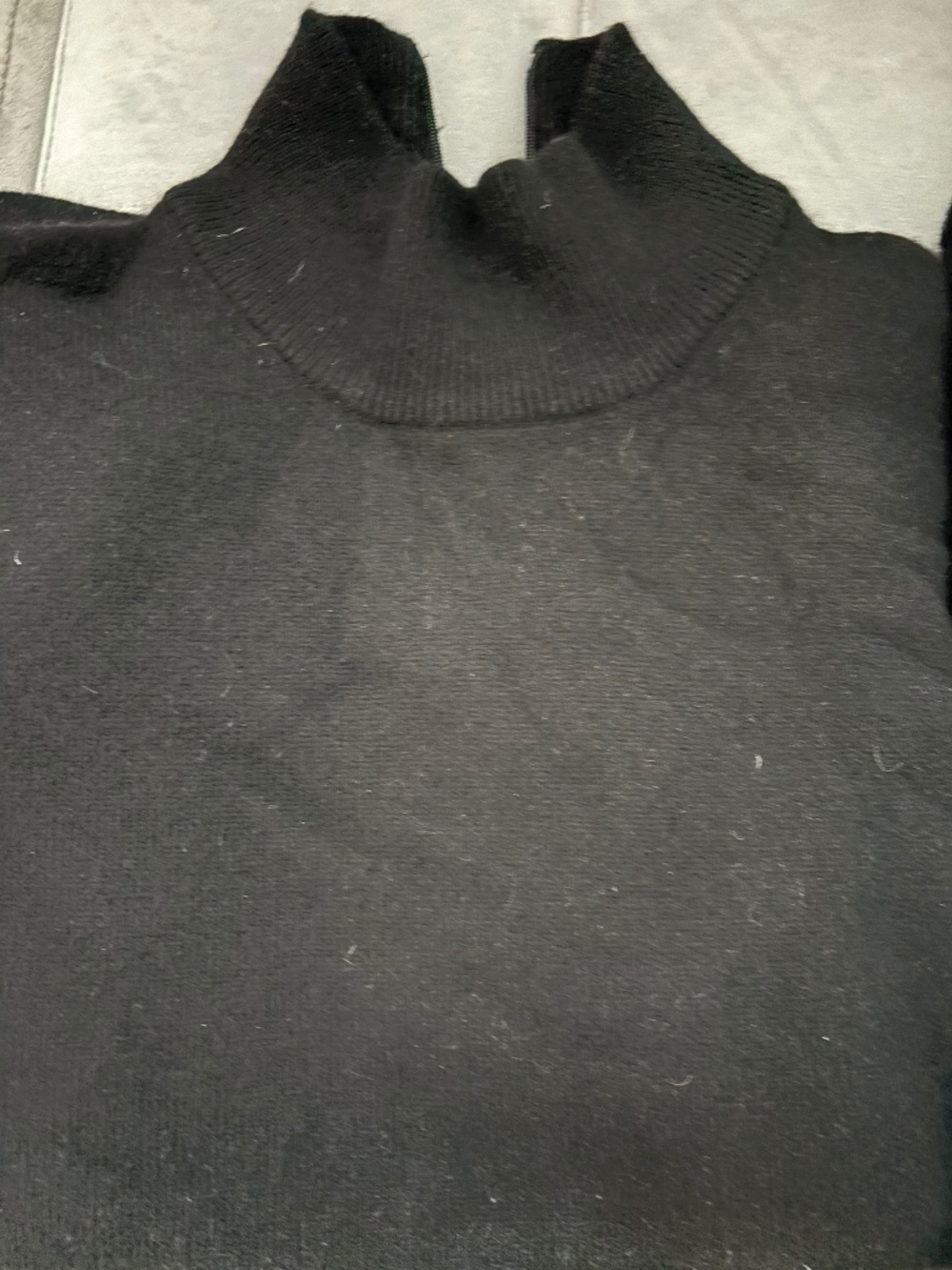 Two Black Cashmere Sweaters - Picture 1 of 3